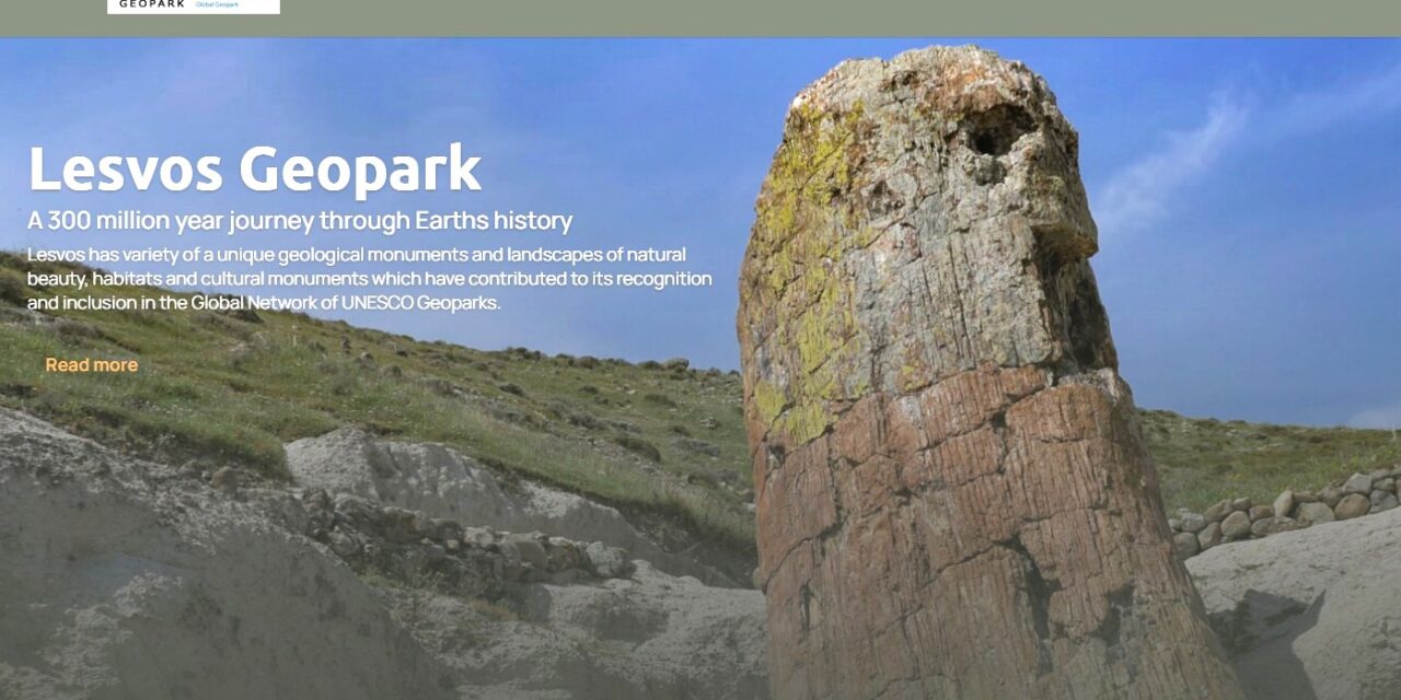 Lesvos in the Spotlight of the UNESCO Global Geoparks Network