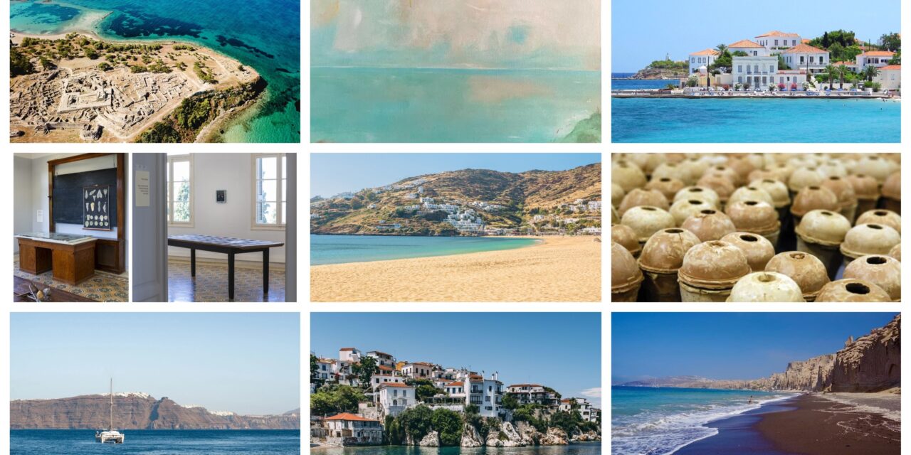 Arty Summer Holidays on the Greek Islands, Part 4/4 (Aegina, Spetses, Skiathos, Ios, Santorini)